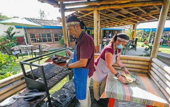 Una familia le apostó a la gastronomía colombiana y a la sazón local. Foto: Manuel Saldarriaga Quintero