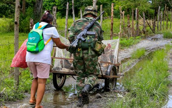 La comunidad indígena Awá Ricarute-Camawari denunció constantes hostigamientos a su población. (Imagen de referencia) FOTO El Colombiano.