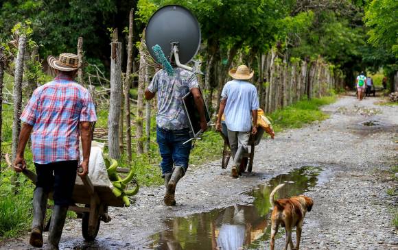 La personería municipal de El Charco tiene contabilizadas a 1.016 personas desplazadas en el municipio (Imagen de referencia). FOTO El Colombiano.