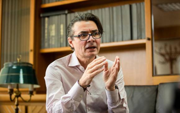 Alejandro Gaviria había descartado una unión con Sergio Fajardo y la Coalición de la Esperanza. FOTO ANDRÉS CAMILO SUÁREZ