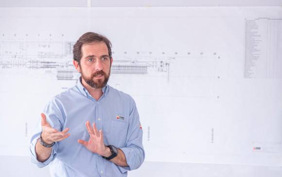 Sebastián Castro, presidente de Ternium Colombia, dice que este año la compañía superará los niveles de operación vistos en el 2019. FOTO cortesía ternium
