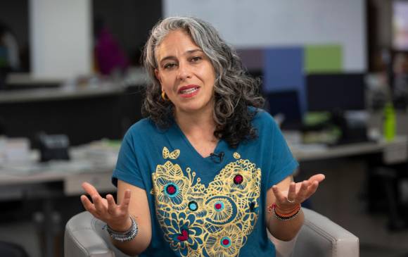La representante a la Cámara y candidata al Senado, María José Pizarro. FOTO EDWIN BUSTAMANTE 