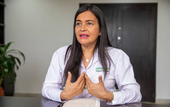 Según planteó la excontralora Elsa Yazmín González Vega, uno de los cambios que contribuyeron a la transparencia de la entidad fue repartir los procesos a través de sorteos. FOTO carlos velásquez 