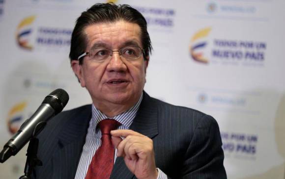 La noticia fue entregada por el ministro de Salud, Fernando Ruiz. FOTO: COLPRENSA.