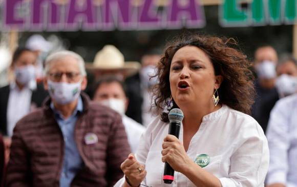 Angélica Lozano. FOTO: COLPRENSA. Angélica Lozano. FOTO: COLPRENSA.