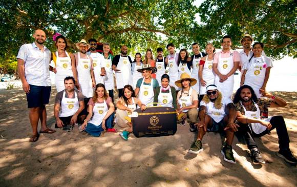 En Barú se están adelantando las grabaciones de Master Chef Celebrity. FOTO Cortesía RCN TV