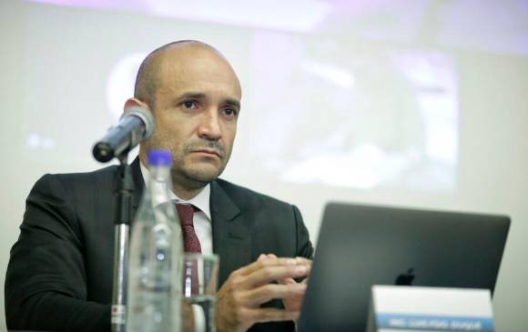 Luis Fernando Duque le relató al procurador delegado la compleja situación que vivió en la cárcel La Modelo. FOTO COLPRENSA/Sergio Acero
