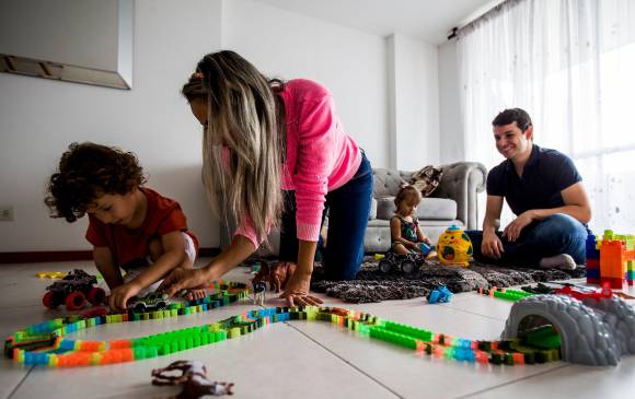 A los niños también les cambió la rutina 