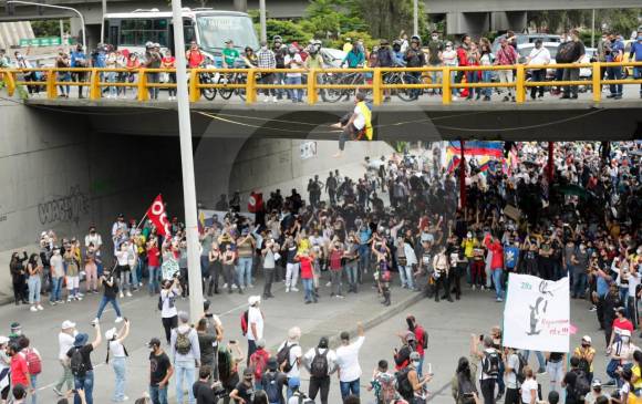 Marchas del 28 de abril en Medellín