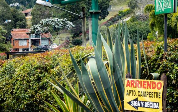 Llanogrande, El Retiro y Rionegro son las zonas, cercanas al Valle de Aburrá, en las que más aumentó la demanda para vivir en fincas. FOTO Jaime Pérez