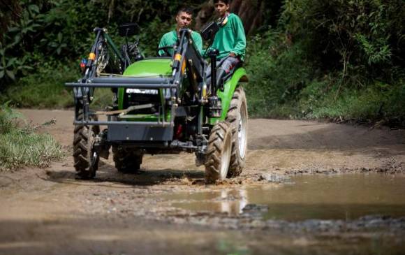 La vía, como está hoy, impide sacar con facilidad los productos agrícolas. Foto: Camilo Suárez
