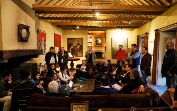 El cónclave duró varias horas y en él participaron todos los precandidatos. Foto: Twitter