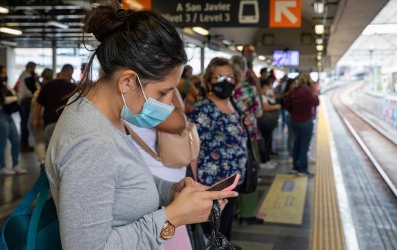 El acceso a la Red Metro de forma gratuita solo aplica este 30 de noviembre de 2021. FOTO Edwin Bustamante