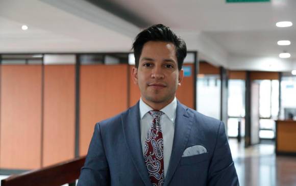 Germán Escobar lleva poco más de un mes en su cargo como viceministro encargado de Salud. FOTO Cortesía Ministerio de Salud