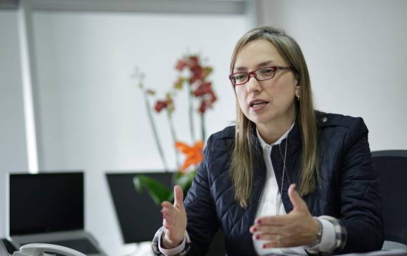 Carmen Ligia Valderrama se posesionó como ministra de las TIC el 20 de octubre. Su último cargo fue como viceministra de Transporte, también en el gobierno Duque. FOTO cortesía (Archivo)