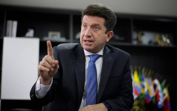 El ministro de Defensa, Diego Molano. FOTO COLPRENSA