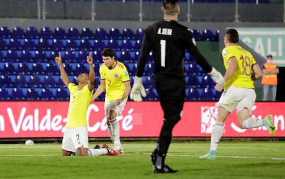 Colombia igualo el partido 1-1 ante Paraguay. Foto: Getty