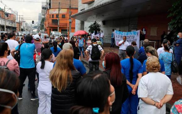 Graves denuncias fueron realizadas en plantón de protesta en el Hospital General