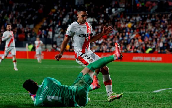 Falcao García es una de las sensaciones en la Liga de España. En seis partidos suma cuatro goles. FOTO: EFE