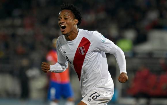 André Carrillo es uno de los pilares del proceso del técnico Ricardo Gareca. FOTO efe