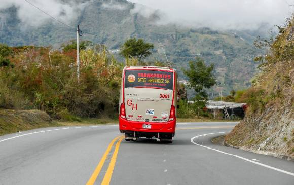 Bus to Santa Fe de Antioquia
