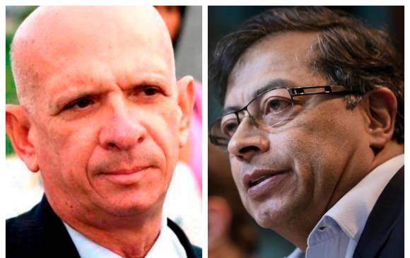 El exgeneal venezolano Hugo “el Pollo” Carvajal habría señalado al senador Gustavo Petro como uno de los beneficiarios de plata del chavismo. FOTO EFE y Colprensa