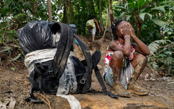 Llegar a Panamá no es fácil, la selva es espesa y difícil. Foto: Manuel Saldarriaga.