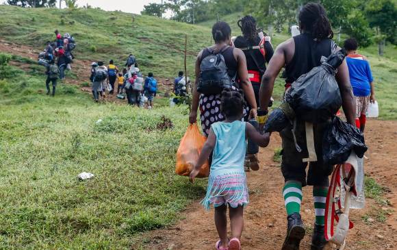 Alergias y problemas de nutrición afectan a los niños migrantes. Foto: Manuel Saldarriaga Quintero.
