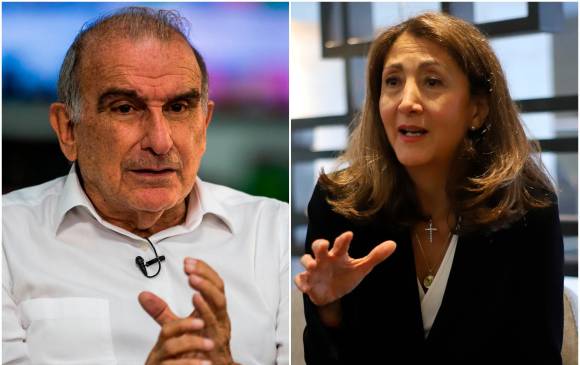 Humberto de la Calle recibió el aval de Oxígeno Verde, partido de Ingrid Betancourt, para ser la cabeza al Senado. FOTO Cortesía