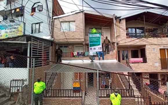 En la operación con fines de extinción de dominio contra “la Terraza” también fueron embargadas casas, apartamentos, parqueaderos y locales comerciales. FOTO: CORTESÍA.