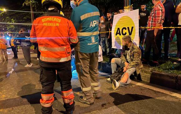 Heridos por accidente de camión de basura contra vehículos en Robledo El Diamante