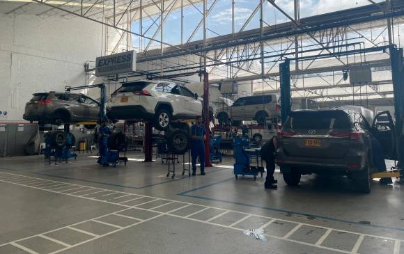 En los concesionarios Tuyomotor del Centro Comercial El Tesoro y del Poblado puede acceder a los servicios de Toyota. FOTO CORTESÍA