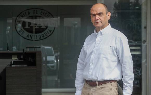 Javier Ignacio Hurtado, gerente de la Fábrica de Licores de Antioquia. Foto: Manuel Saldarriaga Quintero