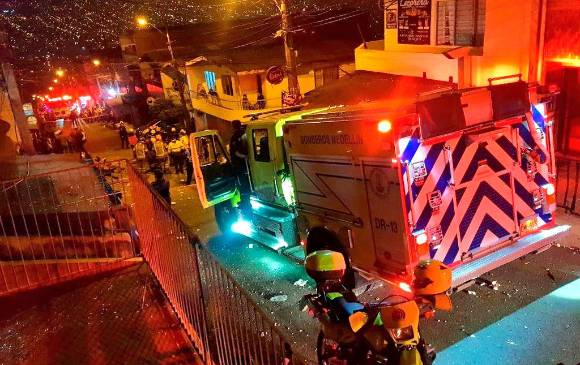 Explosión afecta varias viviendas en el barrio Robledo Kennedy