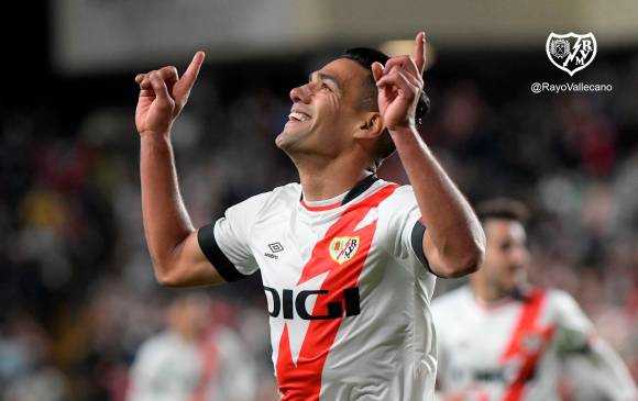 Falcao Rugio E Intimido Al Barcelona Marco En La Victoria Del Rayo