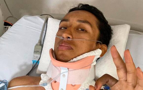 Bernal, de 25 años de edad, suma dos títulos en carreras de tres semanas, Tour y Giro. El colombiano muestra su espíritu guerrero. FOTO INSTAGRAM EGAN BERNAL