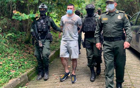 Alias “Pichi” era un objetivo de alto valor para las autoridades nacionales. FOTO POLICÍA NACIONAL