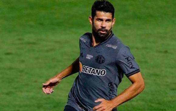 Actualmente, Diego Costa se encuentra jugando en el Atlético Mineiro de Brasil. FOTO INSTAGRAM DIEGO COSTA