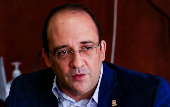 José Fernando Escobar Estrada es el alcalde del municipio de Itagüí para el período 2020-2023. FOTO Jaime Pérez Munevar.