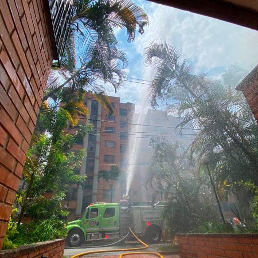 Hasta ahora no se han reportado personas heridas o fallecidas. FOTO: CORTESÍA ALCALDÍA