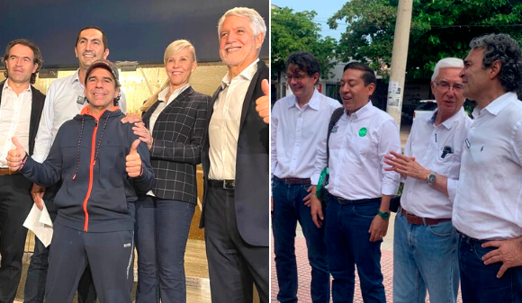 Miembros del Equipo por Colombia y de la Coalición Centro Esperanza. FOTO CORTESÍA