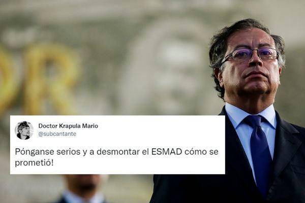 El Gobierno del presidente Gustavo Petro busca reducir al máximo las confrontaciones entre los manifestantes y la Fuerza Pública. FOTO: Colprensa y EL COLOMBIANO