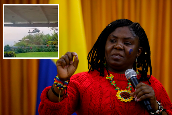  “Pueden llorar”, respondió la Vicepresidenta, al tiempo que instó a que la denuncien si alguien considera que está actuando de manera irregular. FOTO COLPRENSA