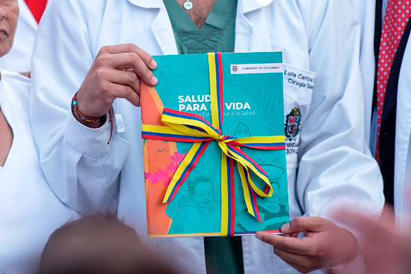 La reforma a la salud fue presentada por el Gobierno el pasado 13 de febrero. FOTO COLPRENSA
