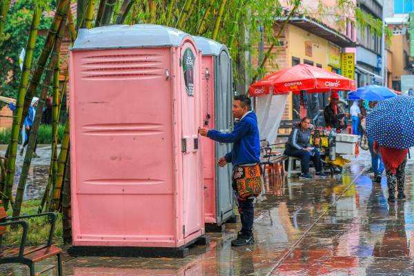  Desde la Alcaldía informaron que instalaron en total 22 baterías sanitarias en las que invirtieron $500 millones. Foto: Esneyder Gutiérrez 