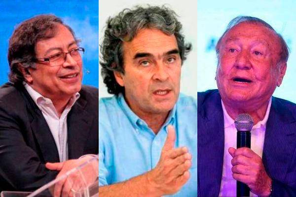Tanto Petro como Hernández han tenido acercamientos con el centro político una vez ganaron la primera vuelta presidencial. FOTO: Colprensa, EL COLOMBIANO y EFE