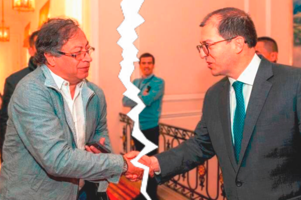 Barbosa reclamó que el Gobierno “ha presentado propuestas para legalizar toda la cadena del narcotráfico”. Petro replicó y aseguró que es una “calumnia”. FOTO: CORTESÍA
