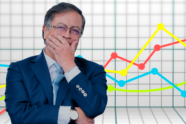 El teflón de Gustavo Petro se rompió en todas las encuestas: va a la baja y contando