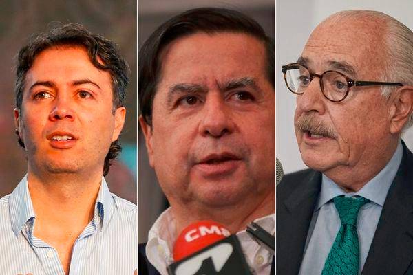 Daniel Quintero, Juan Fernando Cristo y Andrés Pastrana ya tienen sus propios partidos avalados por el Consejo Nacional Electoral. FOTOS: El Colombiano y Colprensa