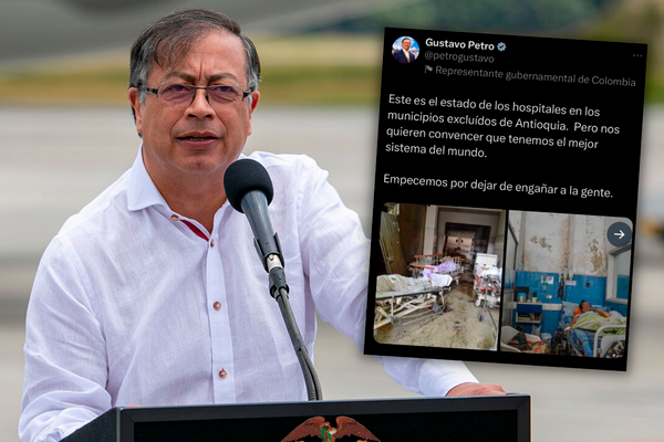 El tuit del presidente alcanzó a tener más de 24.500 visualizaciones en la red social. FOTO: PRESIDENCIA/ARCHIVO PARTICULAR